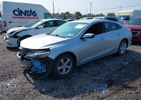 2020 Chevrolet Malibu Fwd 1Fl из США, поврежденный, VIN 1G1ZC5ST2LF110240